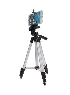 اشتري Professional Camera Tripod Stand Mount Phone Holder 36.4centimeter Black/Grey في السعودية
