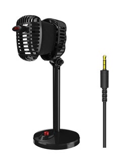 Buy Port Wired Microphone V570 Black in Saudi Arabia