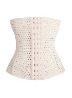 Buy Underbust Control Corset Breathable Shaper Beige in Saudi Arabia