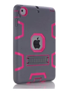 Buy Protective Case Cover For Apple iPad 6/Air 2 Grey/Pink in UAE
