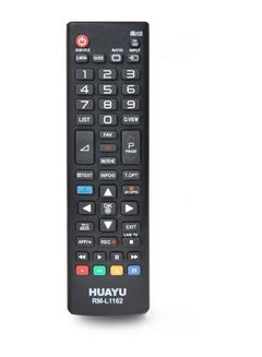 Buy Remote Control For LG LCD/LED TV lg-1162 Black in UAE