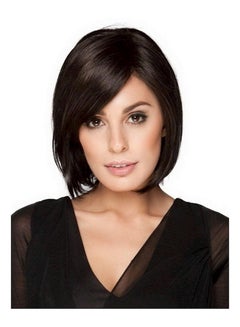 Buy Straight Hair Wig Black 32cm in Saudi Arabia