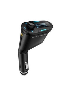 اشتري USB Wireless FM Transmitter Modulator With Remote Black في الامارات