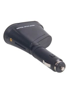 اشتري USB Wireless FM Transmitter Modulator With Remote Black في الامارات