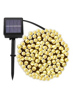 Buy Solar Powered Decorative LED Lights Yellow in UAE