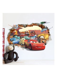 Buy 3D Car Story Kids Wall Sticker in UAE