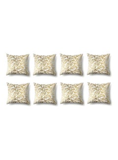 Buy 8-Piece Printed Pillow Case Set in UAE