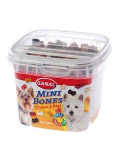 Buy Mini Bones Dog Treats Multicolour 100grams in Saudi Arabia