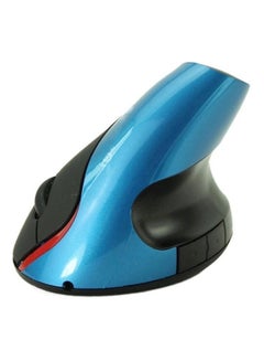 Buy Wireless Vertical Optical Mouse Blue in UAE