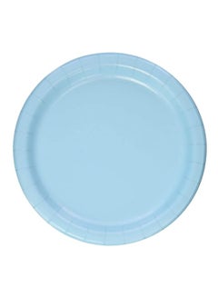 اشتري 24-Piece Dinner Plates Pastel Blue 9 بوصة في الامارات