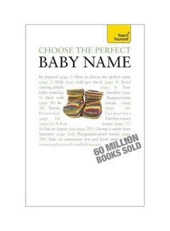 Buy Choose The Perfect Baby Name: Teach Yourself paperback english - 1-Apr-11 in Egypt