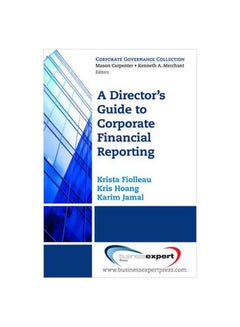 اشتري A Director's Guide To Corporate Financial Reporting Paperback في مصر