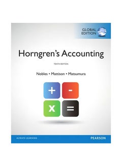 Buy Horngrens Accounting Paperback English by Tracie L. Nobles - 01-Nov-13 in Egypt