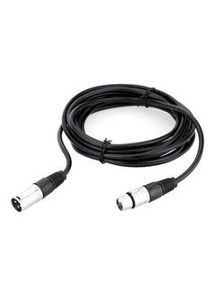 Buy Female To Male Cable Wire For Microphone Mixer Black in Saudi Arabia