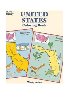 اشتري United States Coloring Book Paperback في مصر