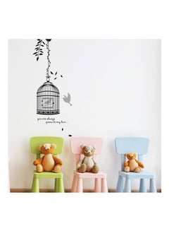 اشتري Simple Style Romantic Trees Wall Sticker أسود 50x70 سنتيمتر في الامارات