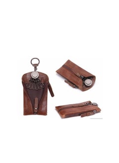 Buy Leather Car Key Wallet Key Chain in Saudi Arabia