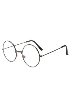 Buy Anti-Radiation Round Reading Glasses - Lens Size: 53 mm in UAE