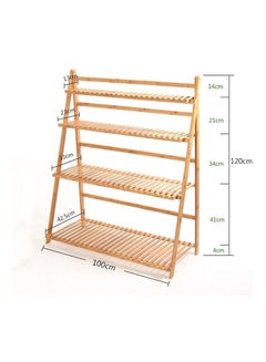 اشتري Foldable Storage Organizer Rack في الامارات