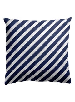 Buy Outdoor Beach Decorative Throw Pillow Covers Blue/White 45x45cm in UAE