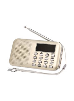 اشتري Mini FM Digital Radio V429 Gold في الامارات