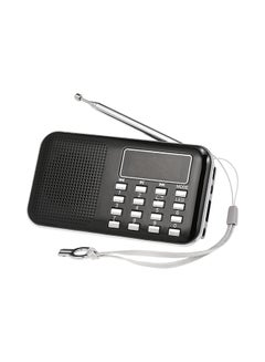 اشتري Mini FM Digital Radio V429 Black في السعودية