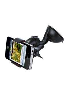 اشتري Universal Windshield Rotating Mobile Bracket Holder أسود في الامارات