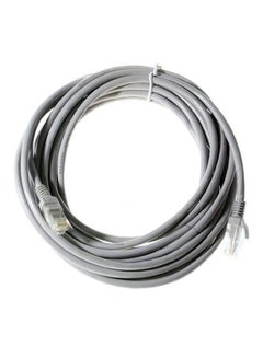 Buy Ethernet Network Lan Internet Router Cable Patch Grey in UAE