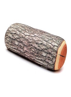 Buy Very Soft Wood Log Pillow Multicolour 45x45cm in UAE