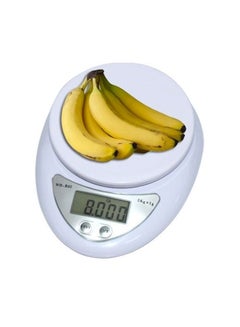 Buy Electronic LED Food Diet Scale Weight White 260grams in UAE