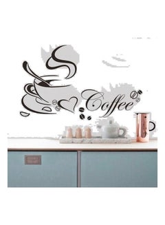 Buy Coffee Cup Living Room Kitchen Background Wallpaper Multicolour in UAE