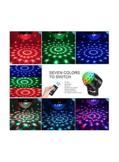 Buy LED Party DJ Lights With Remote Control Multicolour in UAE