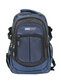 Buy Nylon Zipper Back Pack Navy in Saudi Arabia