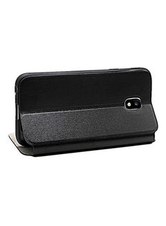 Buy X-Level Leather Case Cover For Samsung J7 Pro Black in UAE