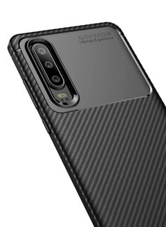 Buy Shockproof Case Cover For Huawei P30 Black in UAE