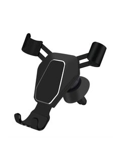 Buy Air Outlet Mobile Phone Holder For Cars Black in UAE