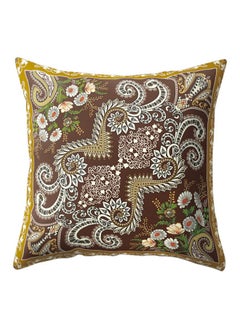 اشتري Retro Symmetrical Flower Pillow Multicolour 45x45cm في الامارات