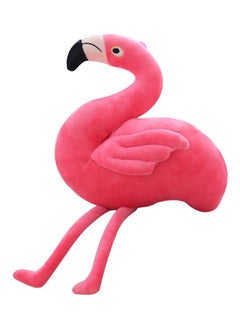 Buy Cute Simulation Flamingo Stuffed Plush Toy Soft Bird Doll Kids Gift Multicolour 24centimeter in UAE