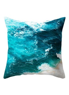 Buy Ocean Dreamlike Scenery Pillow Cushion Case Multicolour 45 x 45cm in UAE