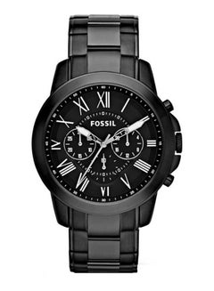 Buy Men's Stainless Steel Chronograph Watch FS4832 - 44 mm - Black in Egypt