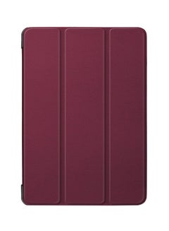 Buy Protective Case Cover For Lenovo Tab M10 TB-X605F Burgundy in Saudi Arabia