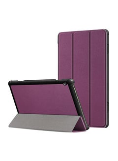 Buy Protective Case Cover For Lenovo Tab M10 TB-X605F Purple in UAE