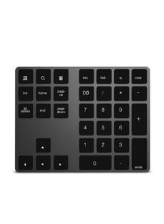اشتري لوحة مفاتيح لاسلكية تعمل بالبلوتوث مكونة من 34 مفتاحاً أسود في السعودية
