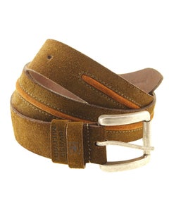 Buy Swiss Military Leather Belt Brown in UAE