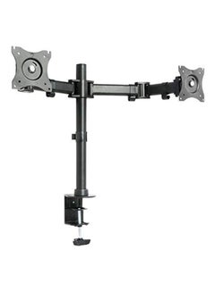 Buy Dual LCD Monitor Adjustable Mount Black in UAE