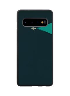 Buy Protective Case Cover For Samsung S10 Plus Green in Saudi Arabia