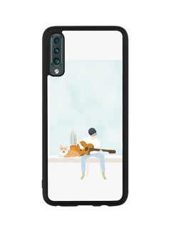 Buy Protective Case Cover For Samsung Galaxy A50 White in Saudi Arabia