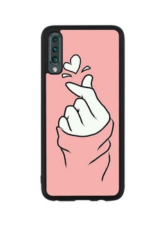 Buy Protective Case Cover For Samsung Galaxy A70 Pink/White in Saudi Arabia