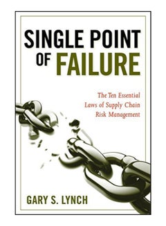 Buy Single Point Of Failure hardcover english - 28-Oct-07 in UAE