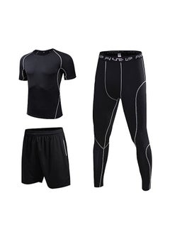 اشتري 3-Piece Of Compression Sports Set XL في السعودية